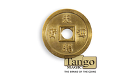 Dollar Size Chinese Coin (Brass) by Tango (CH033) - Got Magic?