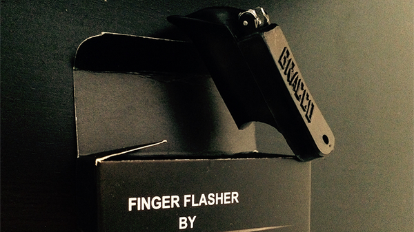 Finger Flasher (Black) by Jeremy Bracco - Trick - Got Magic?