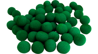 1 inch Super Soft Sponge Ball (Green) Bag of 50 from Magic By Gosh - Got Magic?