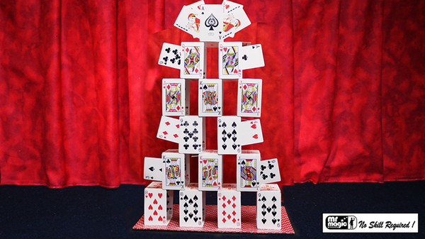 Card Castle with Six Card Repeat by Mr. Magic - Trick - Got Magic?