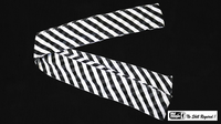 Production Streamer Zebra 6 inch  x 18 feet (Black and White) by Mr. Magic - Trick - Got Magic?