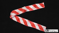 Thumb Tip Streamer Zebra 3' (Red and White) by Mr. Magic - Trick - Got Magic?