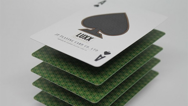 LUXX Elliptica (Green) Playing Cards - Got Magic?