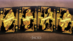 Middle Kingdom (Gold) Playing Cards Printed by US Playing Card Co - Got Magic?