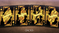 Middle Kingdom (Gold) Playing Cards Printed by US Playing Card Co - Got Magic?