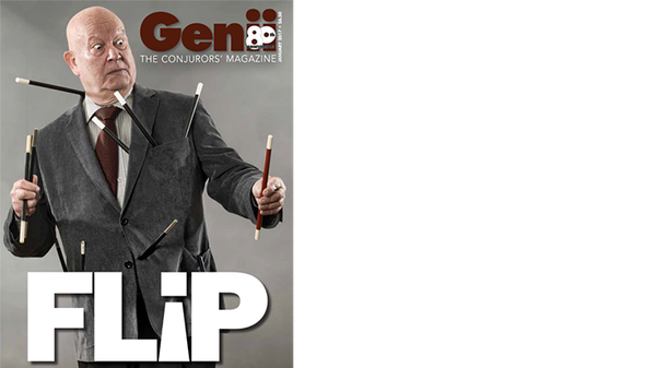 Genii Magazine "FLIP by Dustin Stinett" January 2017 - Book - Got Magic?