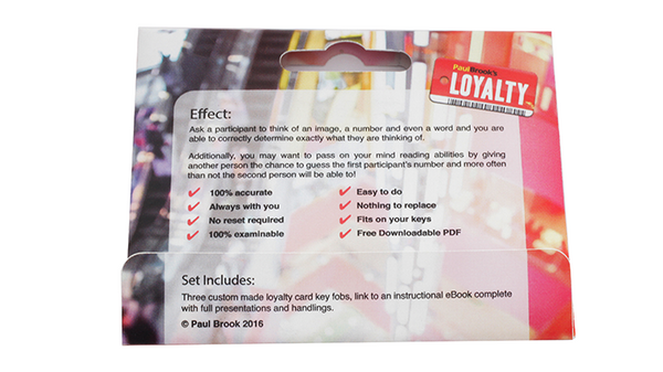 Loyalty (Gimmicks and Online Instructions) by Paul Brook - Got Magic?