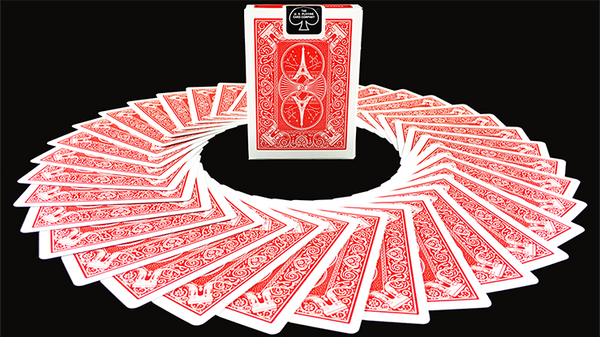 Bicycle Paris Back Limited Edition Red Playing Cards by JOKARTE - Got Magic?