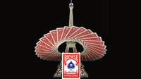 Bicycle Paris Back Limited Edition Red Playing Cards by JOKARTE - Got Magic?