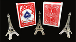Bicycle Paris Back Limited Edition Red Playing Cards by JOKARTE - Got Magic?