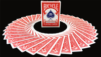 Bicycle Paris Back Limited Edition Red Playing Cards by JOKARTE - Got Magic?