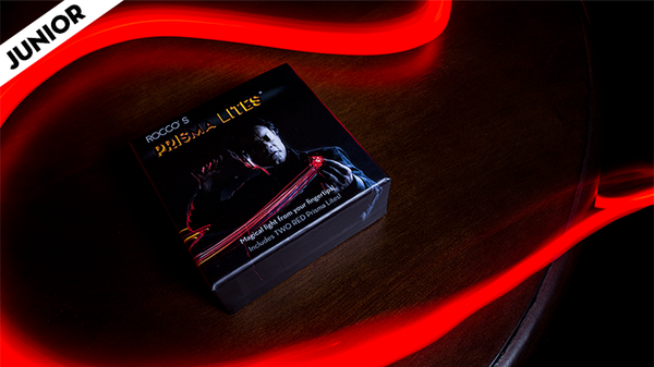 Rocco's SUPER BRIGHT Prisma Lites Pair JUNIOR (Red) - Trick - Got Magic?