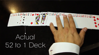 The 52 to 1 Deck Blue (Gimmicks and Online Instructions) by Wayne Fox and David Penn - Trick - Got Magic?