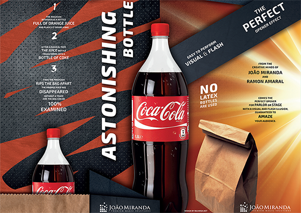 Astonishing Bottle by João Miranda and Ramon Amaral  - Trick - Got Magic?