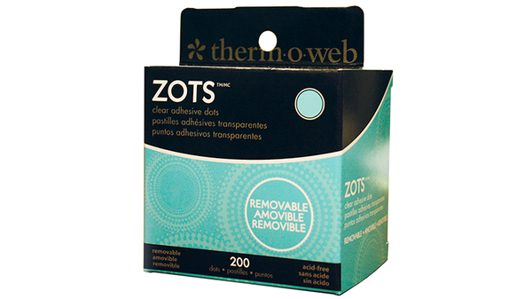 Removable Sticky Dots Medium (3/8 inch Diameter) Roll of 200 - Got Magic?