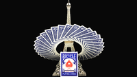 Bicycle Paris Back Limited Edition Blue Playing Cards by JOKARTE - Got Magic?