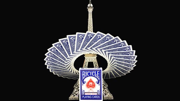 Bicycle Paris Back Limited Edition Blue Playing Cards by JOKARTE - Got Magic?