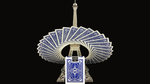 Bicycle Paris Back Limited Edition Blue Playing Cards by JOKARTE - Got Magic?
