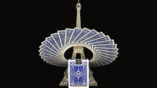 Bicycle Paris Back Limited Edition Blue Playing Cards by JOKARTE - Got Magic?