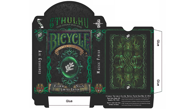 Bicycle Lovecraft Playing Cards Tomb Of Cthulhu Bicycle Playing