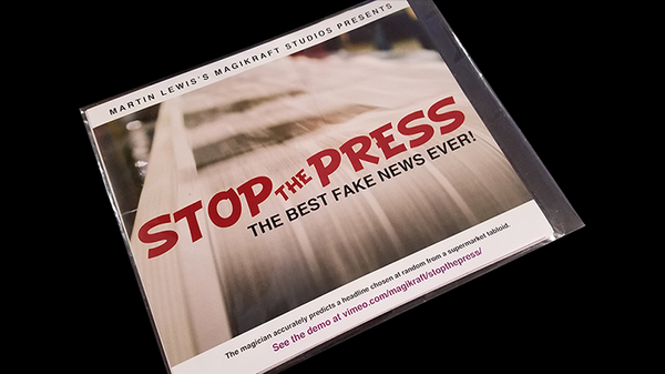 Stop the Press by Martin Lewis - Trick - Got Magic?