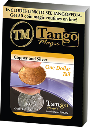 Copper and Silver Dollar (Tails) (D0177) by Tango Magic - Got Magic?