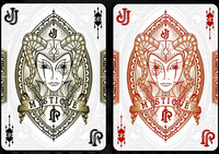 Bicycle Mystique (Red) Playing Cards - Got Magic?