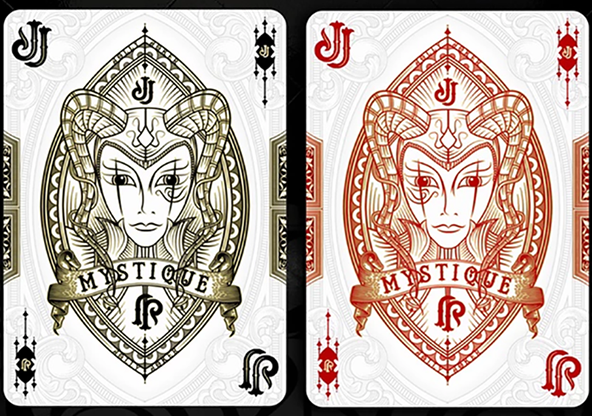 Bicycle Mystique (Red) Playing Cards - Got Magic?