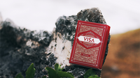 Visa Red Playing Cards by Patrick Kun and Alex Pandrea - Got Magic?