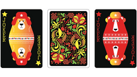 Russian Folk Art Limited Edition (Black) Printed by USPCC - Got Magic?