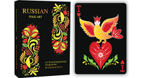 Russian Folk Art Limited Edition (Black) Printed by USPCC - Got Magic?