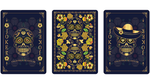 Calaveras de Azúcar Blue Edition Playing Cards Printed by USPCC - Got Magic?