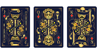 Calaveras de Azúcar Blue Edition Playing Cards Printed by USPCC - Got Magic?