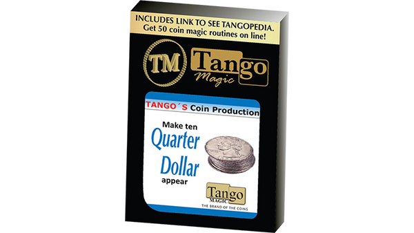 Tango Coin Production - Quarter D0185 (Gimmicks and Online Instructions) by Tango - Trick - Got Magic?