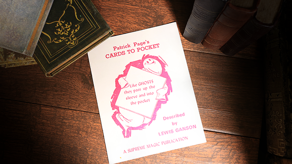 Patrick Page's Cards to Pocket by Lewis Ganson - Book - Got Magic?