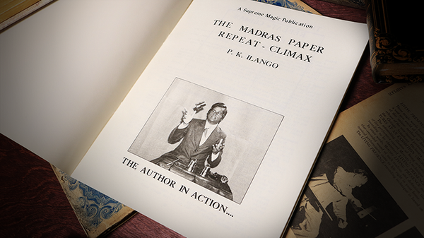 The Madras Paper Repeat Climax by PK Ilango - Book - Got Magic?
