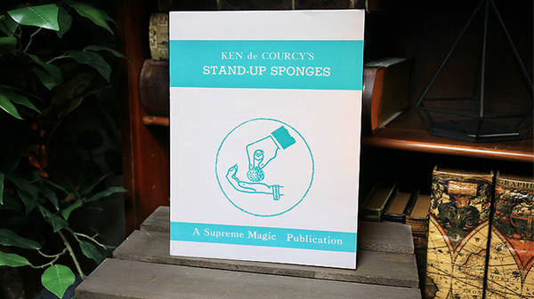 Stand-Up Sponges by Ken de Courcy - Book - Got Magic?