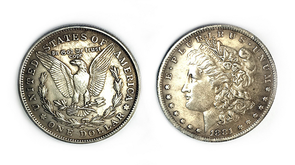 Magnetic Morgan Dollar Replica (1 Coin) by Shawn Magic - Got Magic?