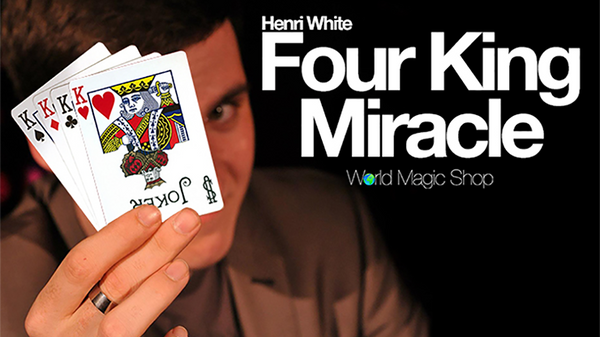 Four King Miracle (Gimmick and Online Instructions) by Henri White - Trick - Got Magic?