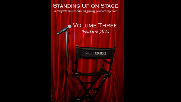 Standing Up on Stage Volume 3 Feature Acts by Scott Alexander - DVD - Got Magic?