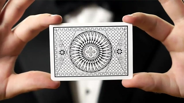 White Tally-Ho (Circle Back) Playing Cards - Got Magic?