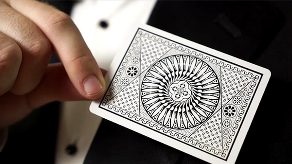 White Tally-Ho (Circle Back) Playing Cards - Got Magic?