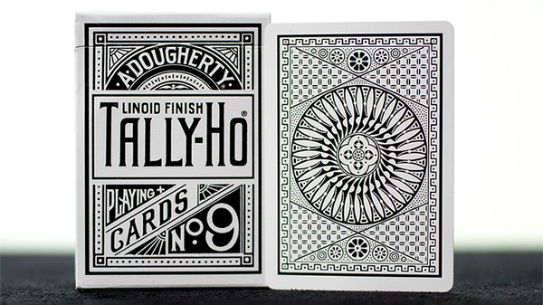 White Tally-Ho (Circle Back) Playing Cards - Got Magic?