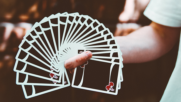 Cherry Casino True Black (Black Hawk) Playing Cards by Pure Imagination Projects - Got Magic?