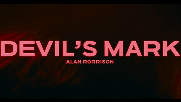 Devil's Mark (DVD and Gimmicks) by Alan Rorrison - DVD - Got Magic?
