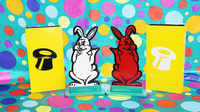 Hippity Hop Rabbits 12" by Mr. Magic - Trick - Got Magic?