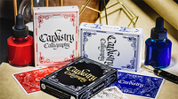 Cardistry Calligraphy (Blue) Playing Cards - Got Magic?