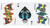 VIZAGO Lumino (Blue) Playing Cards - Got Magic?