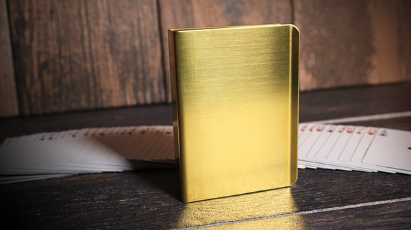 Card Clip (BRASS) for Standard Deck - Tricks - Got Magic?