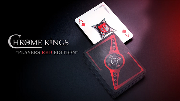 Chrome Kings Limited Edition Playing Cards (Players Red Edition) by De'vo vom Schattenreich and Handlordz - Got Magic?